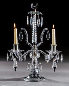 A RARE PAIR OF GEORGE III ROCOCO CANDELABRA - 3787584
