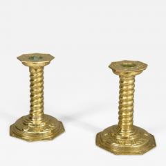 A RARE PAIR OF LARGE REPOUSS CANDLESTICKS - 846659