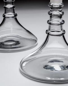 A RARE PAIR OF PLAIN GEORGIAN SHIPS DECANTERS - 4250550