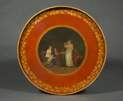 A RARE WALNUT AND BOXWOOD INLAID CIRCULAR CENTER TABLE - 3434602