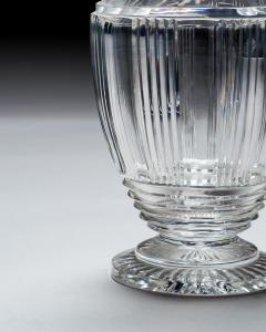 A REGENCY CUT GLASS WATER JUG - 4399420