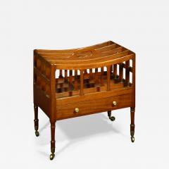 A REGENCY MAHOGANY CANTERBURY - 3563749