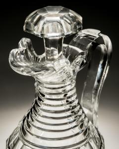 A REGENCY SLICE STEP CUT CLARET JUG - 3792961