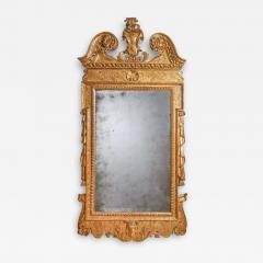 A Rare 18th Century George II Carved Cut Gesso and Giltwood Mirror Circa 1730 - 3291900