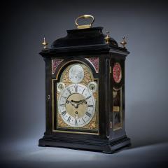 A Rare 18th Century George II Musical Table Clock by Matthew King c 1735  - 3129121