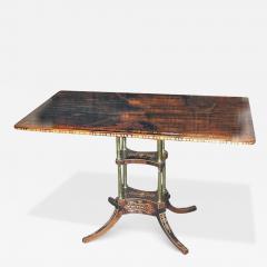 A Rare 19th Century English Regency Rosewood Tilt Top Table - 3281639