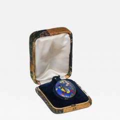 A Rare Alexis Falize Antique Gold and Cloisonn Enamel Locket Circa 1867 - 4095521