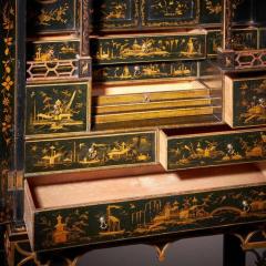 A Rare Chinese Chippendale George III cabinet on stand circa 1760 England - 3541942