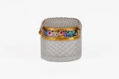 A Rare Louis XVI Gold and Enamel Rock Crystal Snuff Box Rothschild Provenance - 4569575