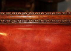 A Rare Pair of 18th Century Italian Louis XVI Walnut Armchairs - 3298754