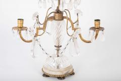 A Rare Pair of Swedish Rock Crystal Crystal Candelabra - 4257493