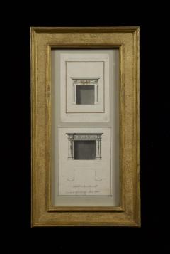 A Rare Set Of Fourteen Proposal Drawings Of Kentian Chimneypieces - 2212761