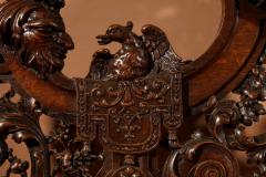 A Rare Very Decorative Oak Hall Bench  - 3545915