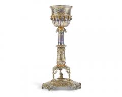 A Rare and Exquisite Silver Enameled Chalice by Jules Wi se and Froment Meurice - 3956168