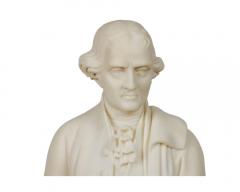 A Rare and Important American Marble Sculpture of Thomas Jefferson Circa 1870 - 2895485