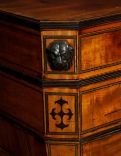 A Regency Brass Inlaid Mahogany Bronzed and Ebony Serving Table Circa 1815 - 4579758