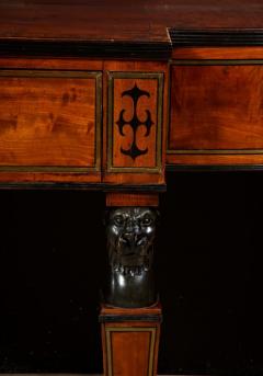 A Regency Brass Inlaid Mahogany Bronzed and Ebony Serving Table Circa 1815 - 4579759