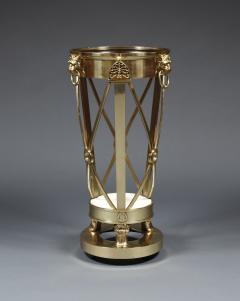 A Regency Gilt Brass Jardiniere Stand Closely Based on A Design By Thomas Hope - 354834