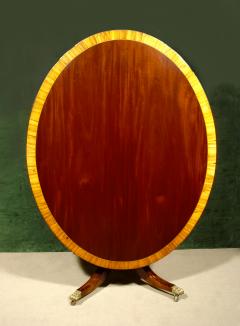 A Regency Oval Mahogany Breakfast Table - 1177717