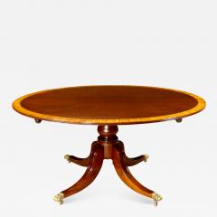 A Regency Oval Mahogany Breakfast Table - 1179101