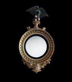 A Regency Period Giltwood Convex Mirror - 4737452