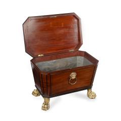 A Regency mahogany wine cooler - 3966643