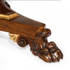 A Regency rosewood five foot tilt top centre table - 1176052