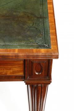 A Regency well figured mahogany writing table - 800948