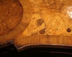 A Remarkable 18th Century English Burl Walnut Games Table - 3656481