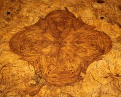 A Remarkable 18th Century English Burl Walnut Games Table - 3656556