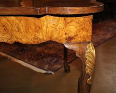 A Remarkable 18th Century English Burl Walnut Games Table - 3656560