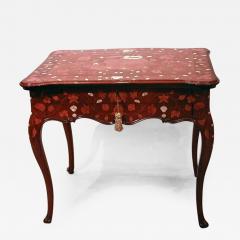 A Rococo Inlaid Italian Mechanical Writing Table - 118507