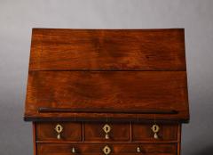 A Rosewood and Walnut William and Mary Ratcheted Bachelors Chest - 3161484