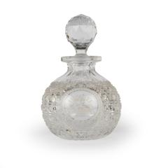 A Royal Commemorative Cut Crystal Glass 1887 Golden Jubilee Scent Bottle - 4230363