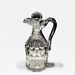 A SEGMENTED PILLAR CUT REGENCY PERIOD CLARET JUG - 3796552