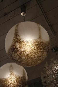 A SET OF 8 LA MURRINA BARBARICO SUSPENDING LIGHTS - 1845500