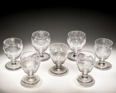 A SET OF SEVEN IRISH REGENCY GOBLETS - 3792866
