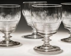 A SET OF SEVEN IRISH REGENCY GOBLETS - 3792868