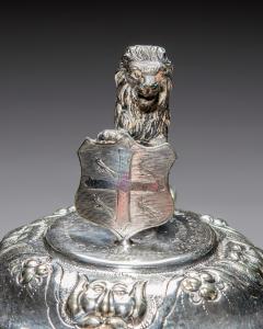 A SILVER PLATED JUG COMMISSIONED FOR UNIVERSITY COLLAGE OXFORD - 4742645
