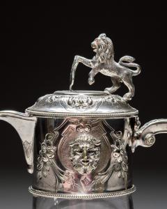 A SILVER PLATED JUG COMMISSIONED FOR UNIVERSITY COLLAGE OXFORD - 4742661