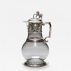 A SILVER PLATED JUG COMMISSIONED FOR UNIVERSITY COLLAGE OXFORD - 4745324