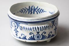 A SMALL FAIENCE TWO HANDLED BASSIN OR JARDINIERE - 661445