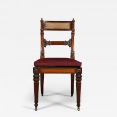 A SUPERB SET OF SIX REGENCY CARVED MAHOGANY SIDE CHAIRS - 3454904