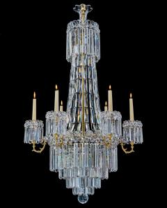 A SUPERB WILLIAM IV TENT WATERFALL CHANDELIER - 4580828