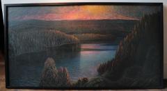 A Scandinavian Oil Painting circa 1910 - 3904780