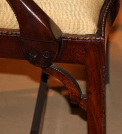 A Set of 19th Century English Mahogany Chinese Chippendale Dining Chairs - 3554922