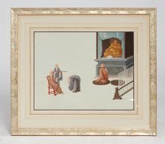 A Set of 3 Large Chinese Court Scenes - 4364018