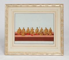 A Set of 3 Large Chinese Court Scenes - 4364019