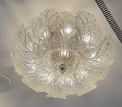 A Set of 4 Murano Graniglia Glass Flush Mounts - 4620321