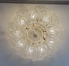 A Set of 4 Murano Graniglia Glass Flush Mounts - 4620322
